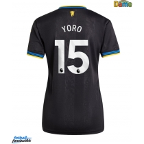 Manchester United Leny Yoro #15 Tredjedrakt Dame 2025-26 Kortermet